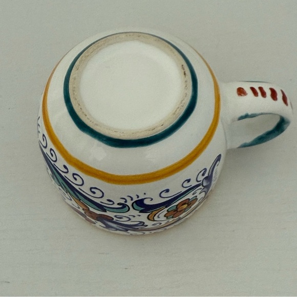 Ricco Deruta italian Espresso Cup & Saucer~Sur La Tab - Picture 4 of 7